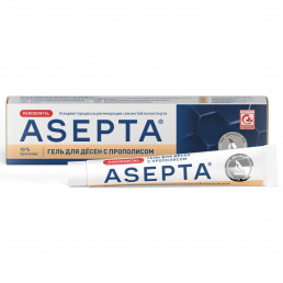 Гель для дёсен с прополисом (10 г), Асепта (ASEPTA)