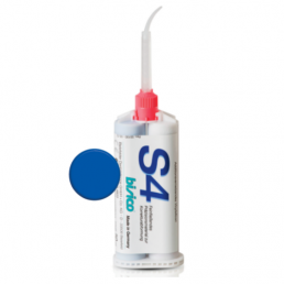 Бисико S4 i (3х50мл 18 cмесит 1:1 розовые) Корригирующий слепочный материал, Bisico