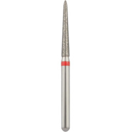 Бор алмазный 898-016F-FG (1шт) форма пламя, мелкое зерно, NTI