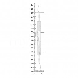 26-33 Кюрета Langer, форма 1/2, ø 8 мм