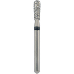 Бор алмазный 830L-018SC-FG (1шт) форма грушевидный длинный, крупное зерно, NTI