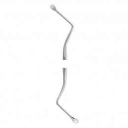 Ложка кюретажная Lukas, 2,0 мм, изогнутая, AGILE