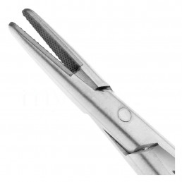 20-20 Иглодержатель микрохирургический прямой Castroviejo-Gomel TC,18,0 см, карбид-вольфрамовые вставки