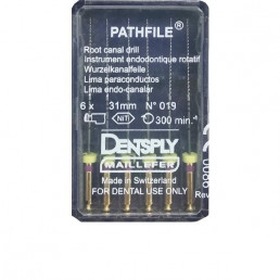 Патфайл 31 мм №19 машинные (6 шт/уп) Dentstply (PathFile)