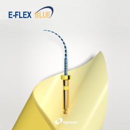 Е-Флекс Блю файл 25мм .04 ассорти №45-80 (6 шт/уп) Eighteeth (E-Flex Blue)