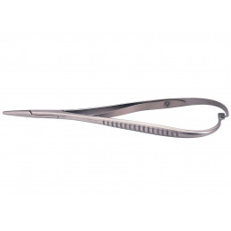 Иглодержатель микрохирургический прямой Mathieu, 170 мм (1шт) AGILE