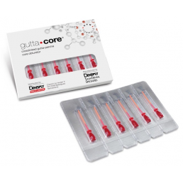 Гуттакор 25мм №30 (6 шт/уп) Обтураторы из поперечно сшитой гуттаперчи Dentsply, (GuttaCore)