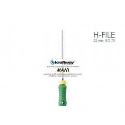H-файл 25 мм №70 (6 шт/уп) MANI