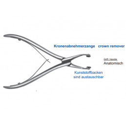 12-105 Щипцы для снятия коронок универсальные