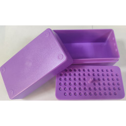 Подставка под Файлы, пластик, автоклавируемые (72 гнезд,) Фиолетовый