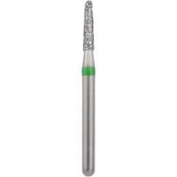 Бор алмазный 855-014C-FG (1шт) форма конус круглый, крупное зерно, NTI