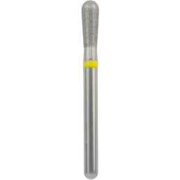 Бор алмазный 830L-021SF-FG (1шт) форма грушевидный длинный, мелкое зерно, NTI