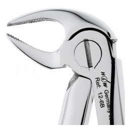 12-6B Щипцы для удаления зубов детские, нижние моляры с упором