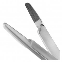 20-32 Иглодержатель хирургический прямой Mathieu-Olsen TC, 170 мм, карбид-вольфрамовые вставки