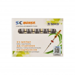 Файл SC машинный 25мм 04/40 (6шт) с памятью формы SOCO (СОХО)