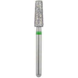 Бор алмазный 846-025C-FG (1шт) форма конус, крупное зерно, NTI