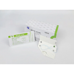 Полиамид (нейлон) WINNER №6 (12шт), синий, 75см, обр-реж., 13мм, 3/8 