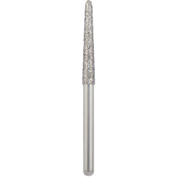 Бор алмазный 850L-018M-FG (1шт) форма конус длинный, среднее зерно, NTI