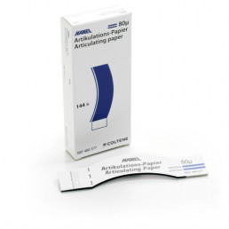 Копирка бумага HANEL 80мик. 480377 дугообразная синяя (144листа) Coltene(Аналог BK51)