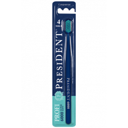 Зубная щетка PRESIDENT PROFI 6000 (1 шт) Супермягкая 4 МИЛ 