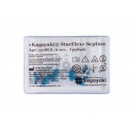 СтарФлекс Септум Грубые (6 шт), Кагаяки (Kagayaki StarFlex Septum) 