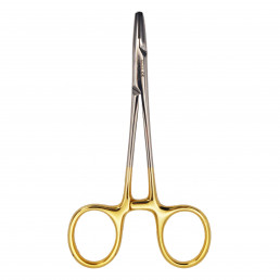 07-228 PRO Иглодержатель хирургический прямой Derf, 121 мм, карбид-вольфрамовые вставки (1шт) AGILE