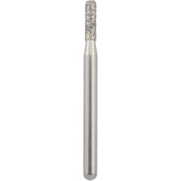 Бор алмазный 835KR-012M-FG (1шт) форма цилиндр, среднее зерно, NTI