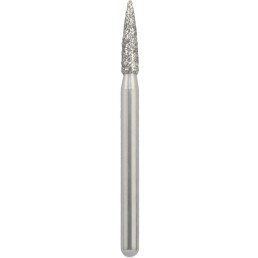 Бор алмазный 861-014M-FG (1шт) форма конус, среднее зерно, NTI