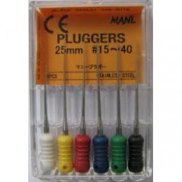 Плаггер 25 мм №15  (6 шт/уп) MANI (pluggers) 