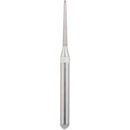 Бор алмазный 856-010UF-FG (1шт) форма конус длинный, мелкое зерно, NTI