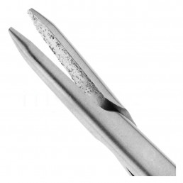 40-95D Иглодержатель хирургический прямой Micro-Nadelhalter , 18,0 см, C алмазным напылением