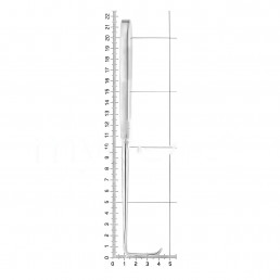 15-16 Ретрактор nach LANGENBECK, 210 мм, 30,0х11,0 мм (роторасширитель)