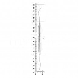 40-07 Распатор для синус-лифтинга H02, ручка DELUXE, ø 10 mm