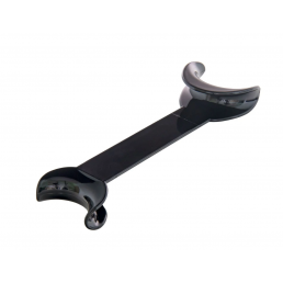 Ретрактор для щек двусторонний окклюзионный малый, черный