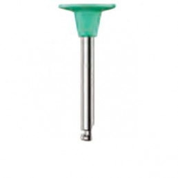 Резинка для полировки, 909-М ДИСК зеленая (среднезерн) (1шт) Kenda