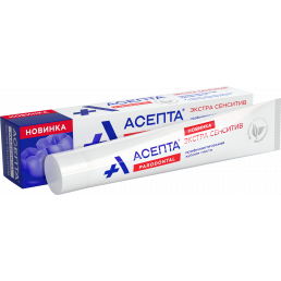 Зубная паста АСЕПТА® ЭКСТРА СЕНСИТИВ (75 мл) 