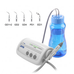Скалер ультразвуковой DTE-D6 LED (6 насадок в комплекте) автономный, с подсветкой 