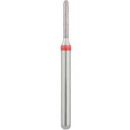 Бор алмазный 880-010F-FG (1шт) форма цилиндр круглый, мелкое зерно, NTI