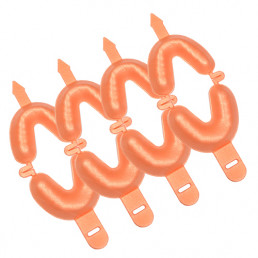 Ложки для фторирования Шербет, размер XL (Оранжевые) (50шт) SHERBET StaiNo