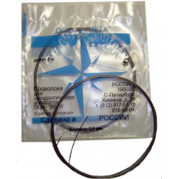 Проволока для ортодонтических аппаратов (длина 5м, диам. 0,8мм) ВЕГА