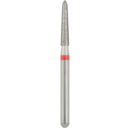 Бор алмазный 878K-016F-FG (1шт) форма торпеда коническая, мелкое зерно, NTI