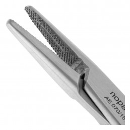 AE 070/15 Иглодержатель хирургический прямой Crile Wood, 155 мм, NOPA