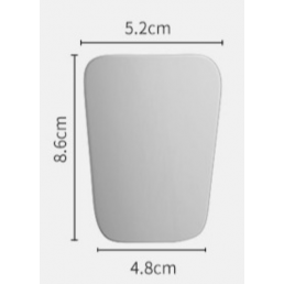 Зеркало окклюзионное №3 (86*52*48)(1 шт) для дентальной фотографии, двустороннее