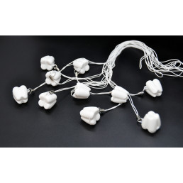 Контейнер для молочных зубов «Зубик» белый (10 шт.)