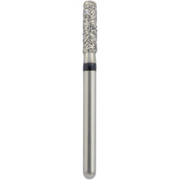 Бор алмазный 836KR-016SC-FG (1шт) форма цилиндр круглый кант, крупное зерно, NTI