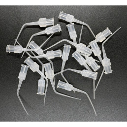 Канюли прозрачные (20 шт) 0,3 мм 25G, для эндошприцев