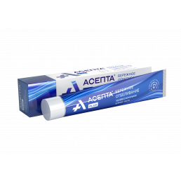 Зубная паста АСЕПТА® PLUS Бережное отбеливание (75 мл) 