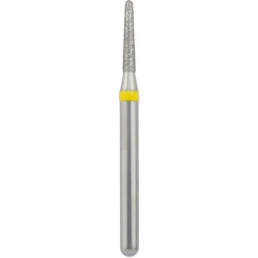 Бор алмазный 855-012SF-FG (1шт) форма конус круглый, мелкое зерно, NTI