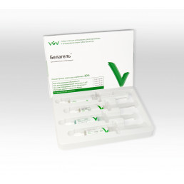 Белагель О Набор 30% (5 мл+5 мл+5 мл+5 мл) Набор гелей для отбеливания и реминерализации зубов, ВладМиВа