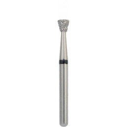 Бор алмазный 805-021SC-FG (1шт) форма конус обратный, крупное зерно, NTI